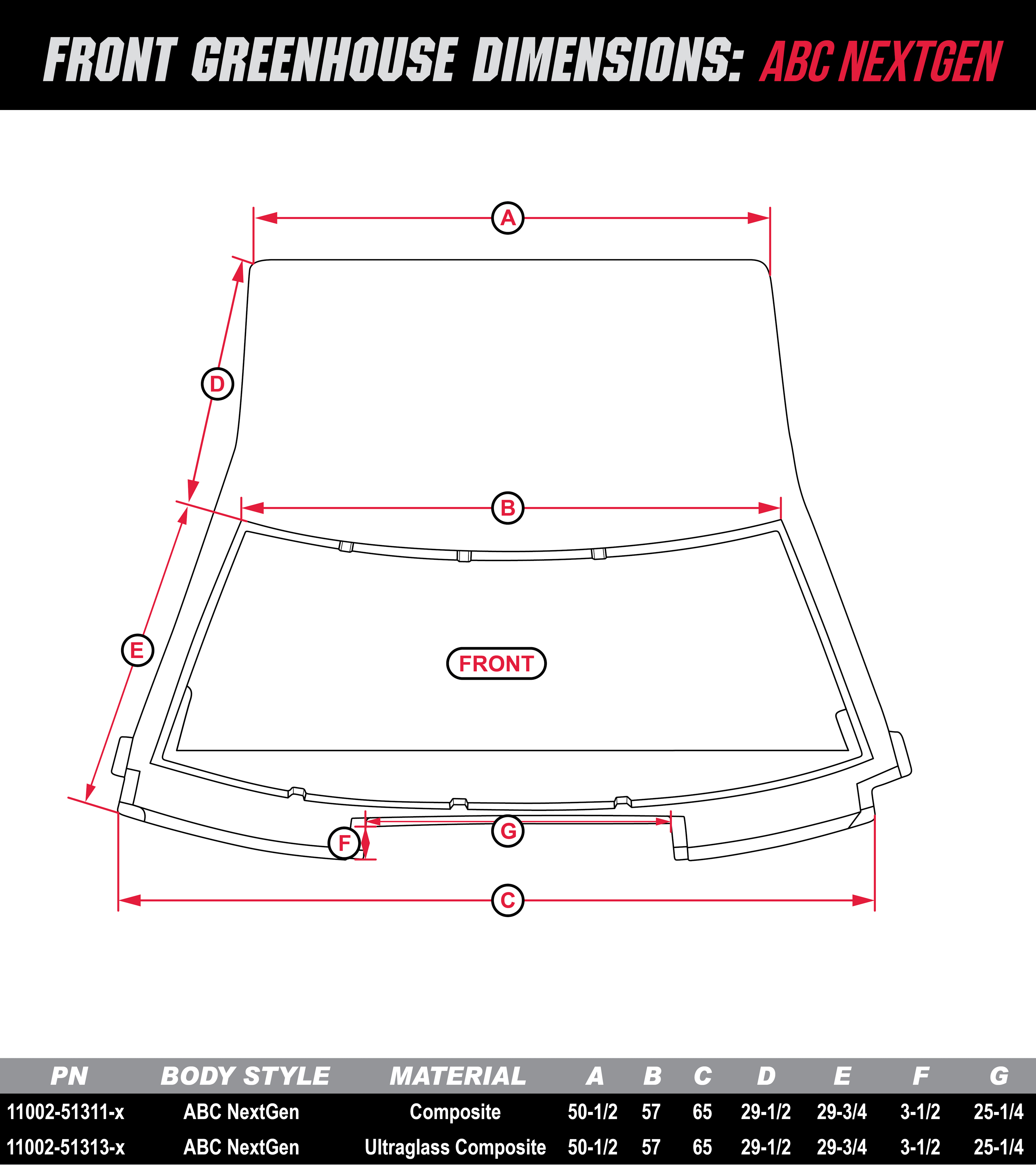 front dimensions