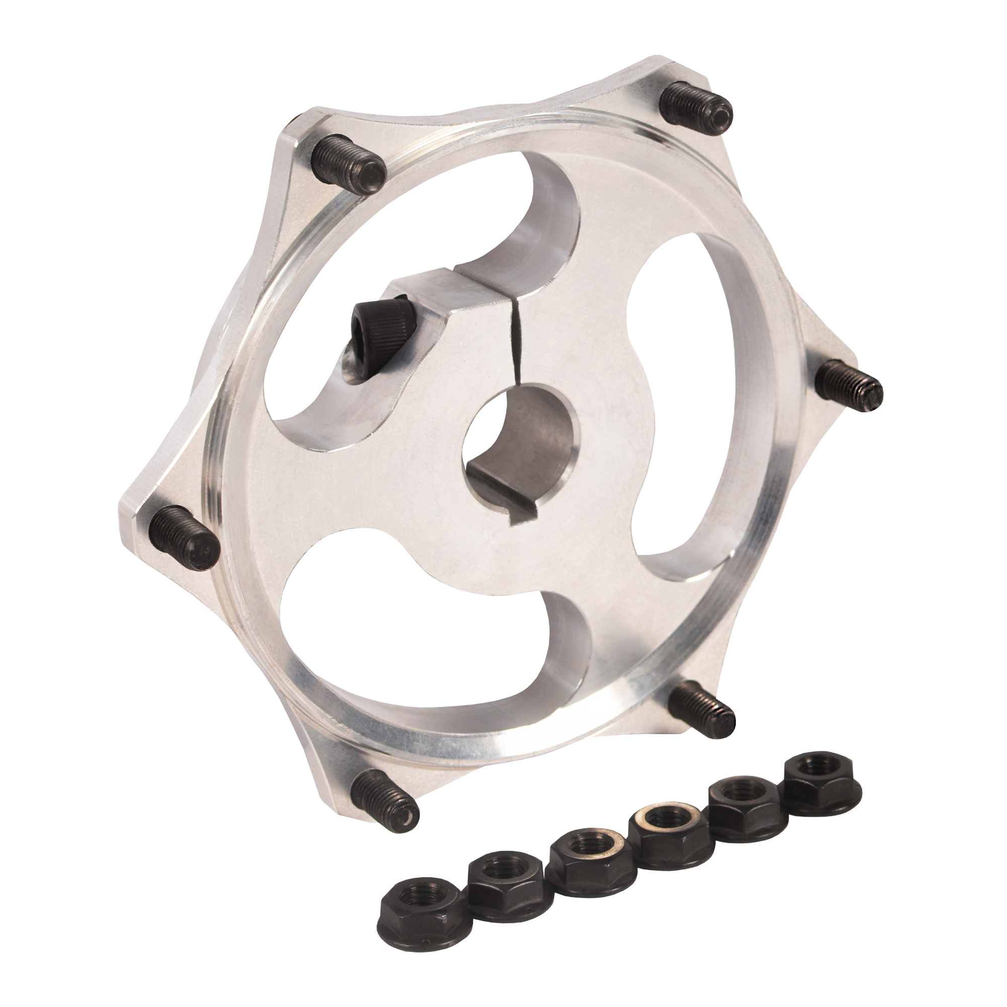 Pulley hub store