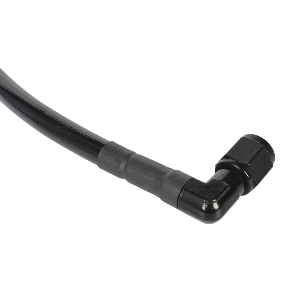 Allstar Coated Steel Braided Brake Lines with Aluminum Ends, Straight