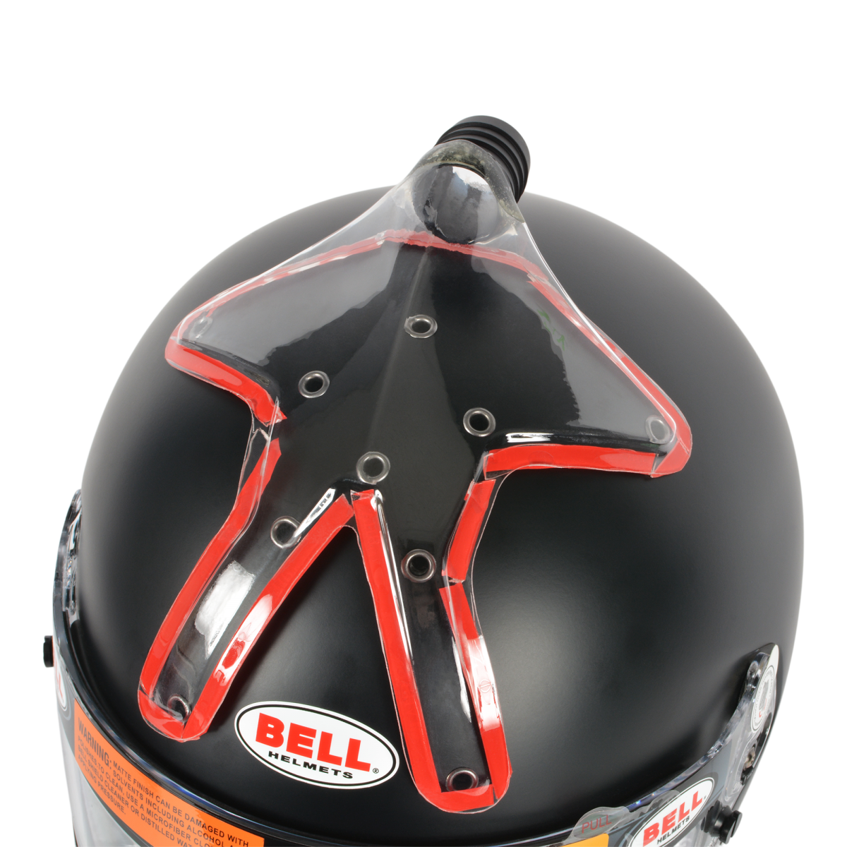 Bell RS7 10 Hole Top Forced Air Kit Finish Clear