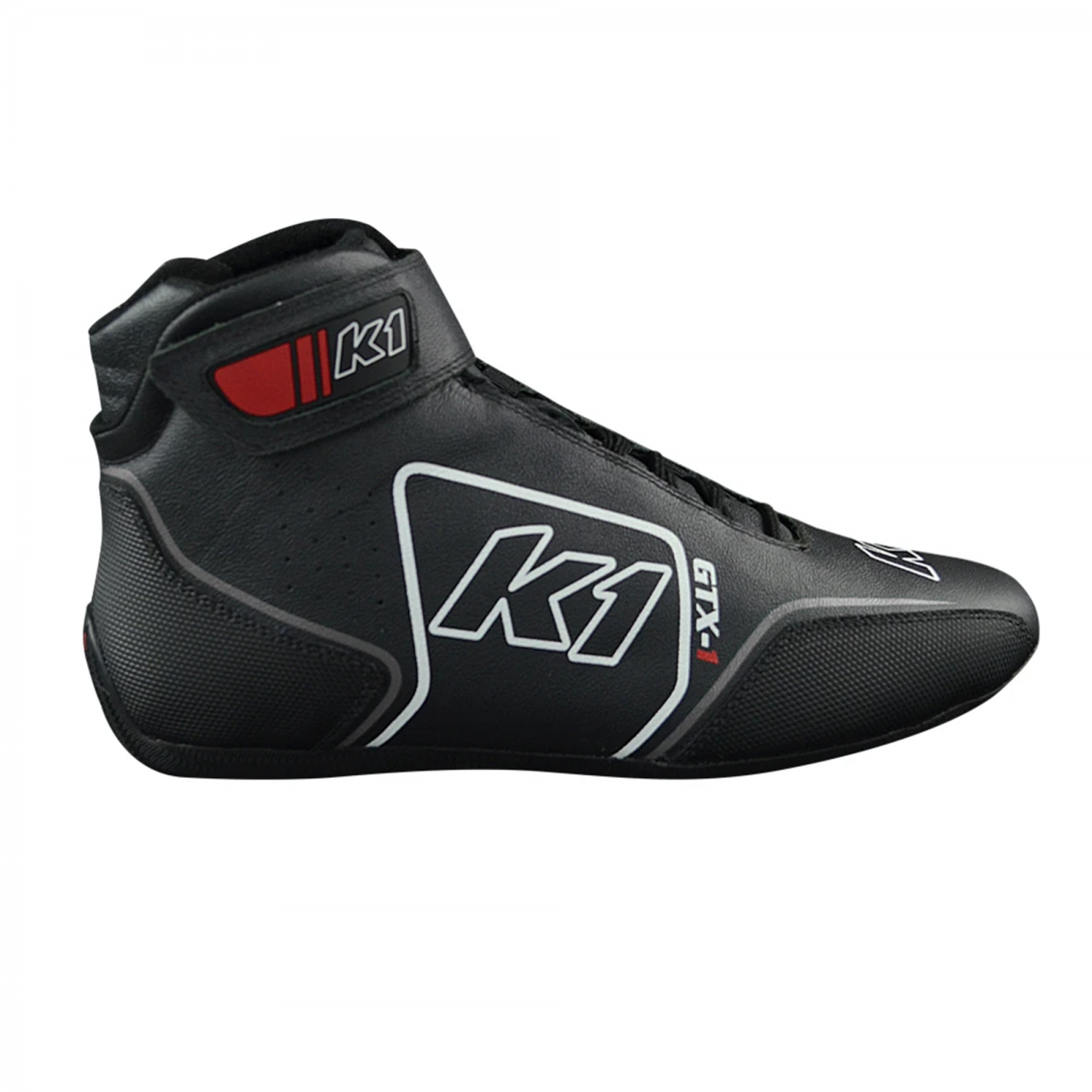 K1 GTX 1 Black Nomex Racing Shoes Shoe Size 12