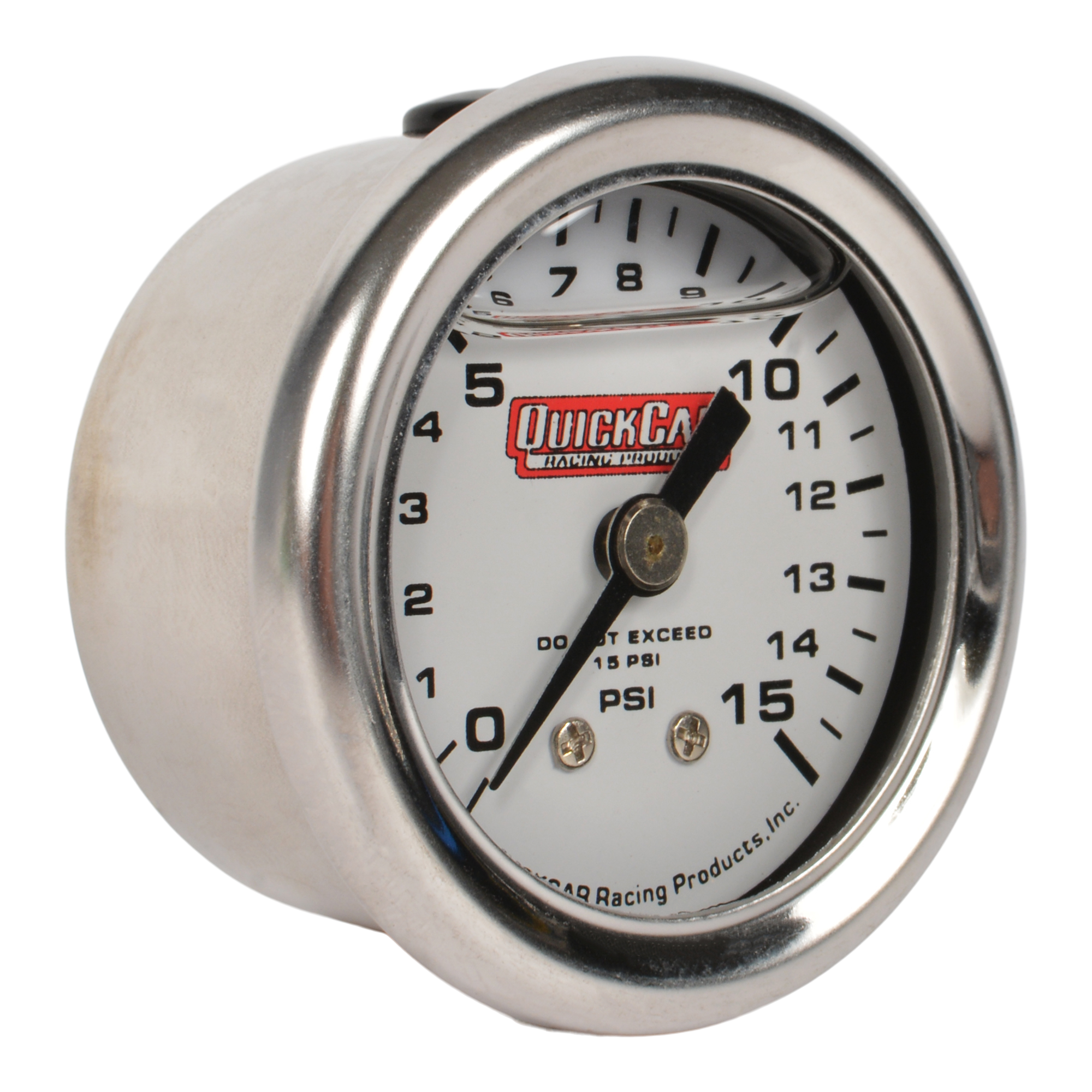 QuickCar Racing Mini Fuel Pressure Gauge 0-15psi Liquid Filled - JOES  Racing Products